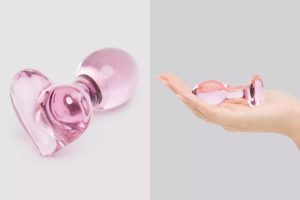 best-glass-sex-toys-lovehoney-heart-anal-plug